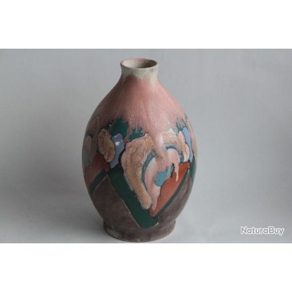 Paul Ami BONIFAS Vase c�ramique