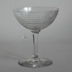BACCARAT Coupe &agrave; champagne cristal Nancy