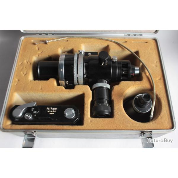 Appareil photo argentique Nikon M35-S pour microscope + adaptateur EFM