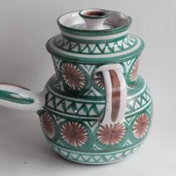Grand pot couvert c&eacute;ramique Robert PICAULT Vallauris