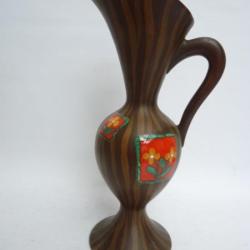 Grand vase c&eacute;ramique Fait main A. ROLLET 1959 Design