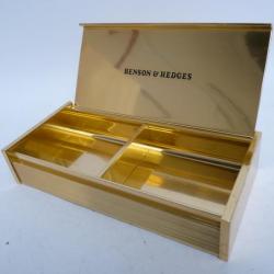 Boite &agrave; cigarettes BENSON & HEDGES Design Tabac Objets du fumeur