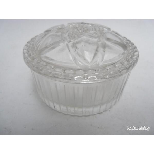 Boite � poudre verre Julien VIARD Art d�co