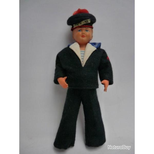 Poup�e cellulo�d PETITCOLLIN Marin Jouets