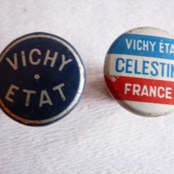 Bouchons publicitaires (2)  eaux de VICHY publicit&eacute; boissons