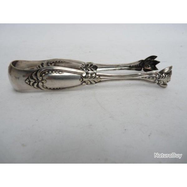 Pince � sucre m�tal argent�