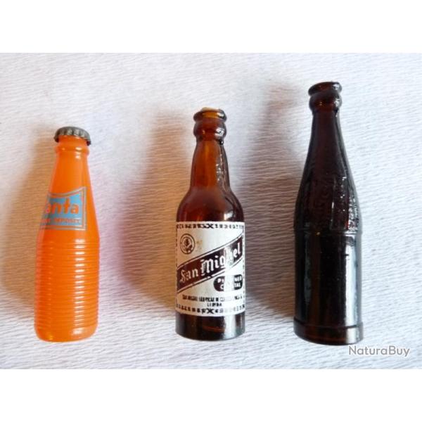Miniatures Bouteilles PEPSI COLA FANTA SAN MIGUEL Boissons Bi�re