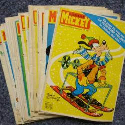 Journal de Mickey Walt Disney (x20)