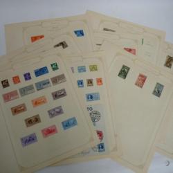 Ensemble timbres Poste d'Italie - Philat&eacute;lie