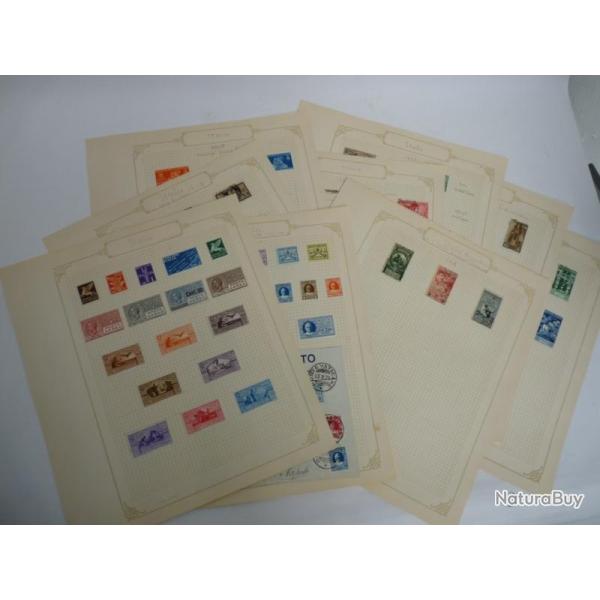 Ensemble timbres Poste d'Italie - Philat�lie