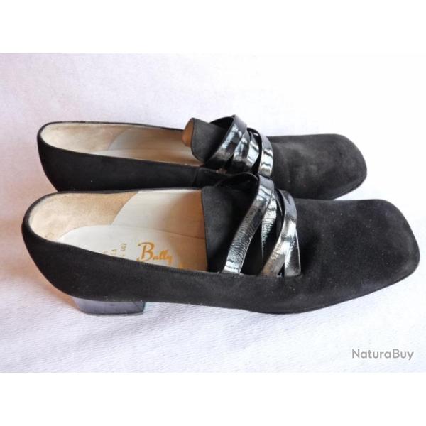 Mocassins femme BALLY vintage 1970 T38