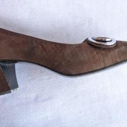 BALLY Escarpins vintage 1970 T38