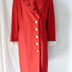 Manteau long ESCADA rouge T40