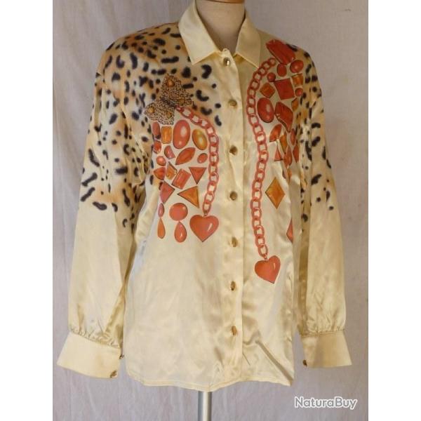 ESCADA chemisier soie vintage v�tements femme mode T 36