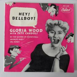 Disque Vinyl 45 tours Gloria WOOD with Pete CANDOLI EAP 1-538