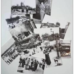 Lot de 11 CPSM 75 - PARIS - S&eacute;rie PARIS 1900