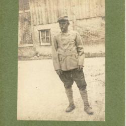 Photographie Ancienne Guerre 106e Bie 1915