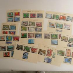 Timbres Suisse Propagande 1954 - 1967 oblit&eacute;r&eacute;s