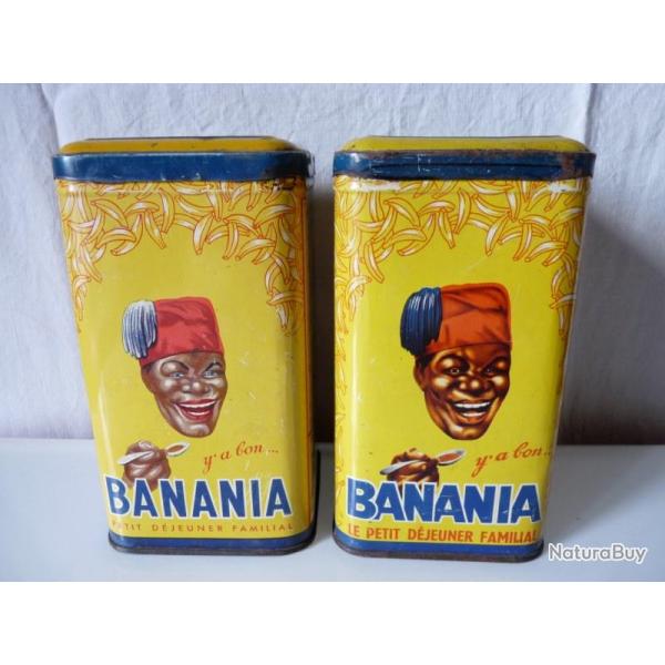 Boites (2) BANANIA chocolat publicit�