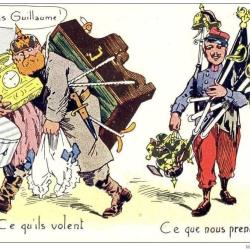 Illustrateur - Satire Guillaume - Guerre 1914-18