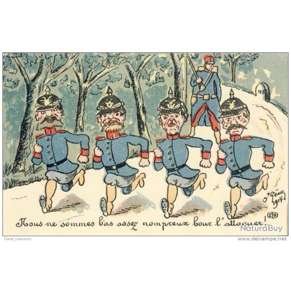 Illustrateur O'G�ne - Satire - Guerre 1914-18