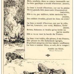 Illustrateur Marylie MARKOVITCH Po&egrave;me DE NERY