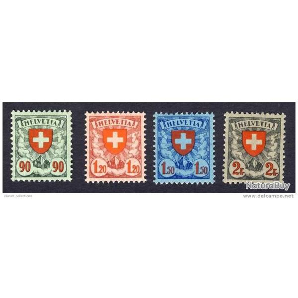 Timbres Suisse 1924 S�rie Type �cusson Wappenschild