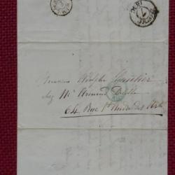 Pli Marque Postale 1846