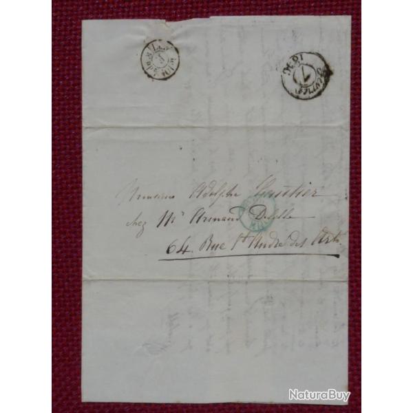 Pli Marque Postale 1846