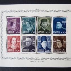 Timbre Portugal Bloc 1949 Neuf *
