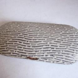 &Eacute;tui &agrave; lunettes en serpent v&eacute;ritable Chouri optique