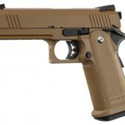 R&eacute;plique GBB Hi-capa Tan Golden Eagle Chargeur 25 BB's
