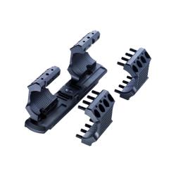 Montage DENTLER TAC Acier anneaux 34 mm hauteur 8mm