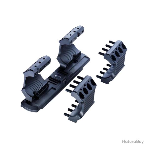 Montage DENTLER TAC Acier anneaux 34 mm hauteur 8mm