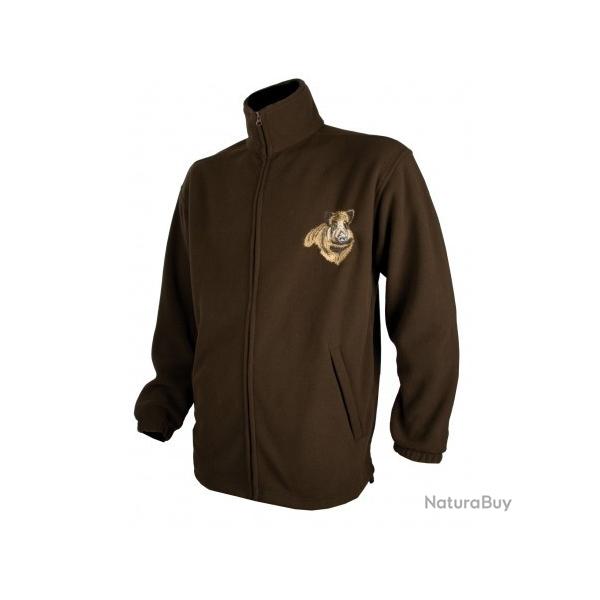 DV25- Polaire enfant brod sanglier Treeland 14ans