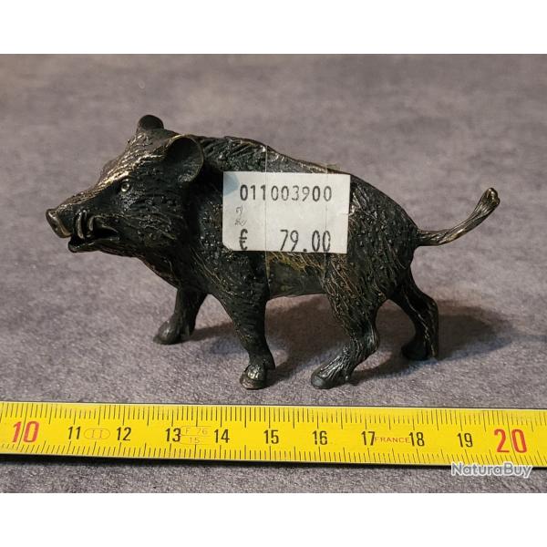 Petit sanglier en bronze (2)