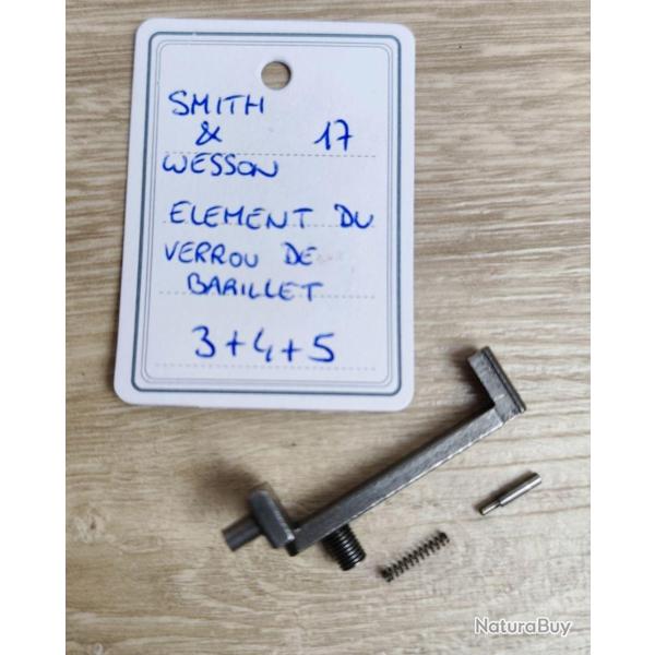 PI�CE SMITH & WESSON MOD 17 - K FRAME - ELEMENT DU VERROU DE BARILLET