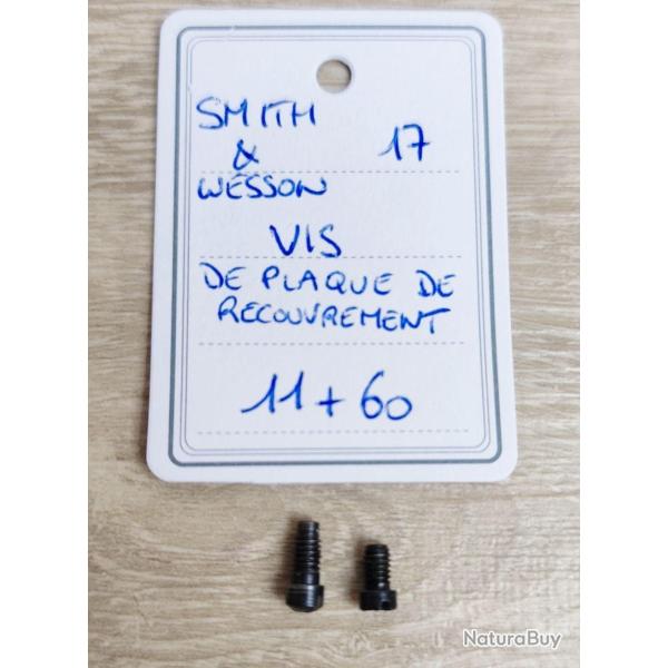 PI�CE SMITH & WESSON MOD 17 - K FRAME - VIS DE PLAQUE DE RECOUVREMENT