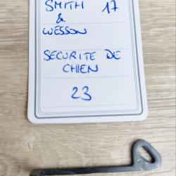PI&Egrave;CE SMITH & WESSON MOD 17 - K FRAME - SECURITE DE CHIEN