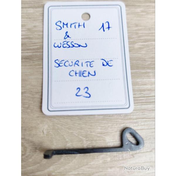 PI�CE SMITH & WESSON MOD 17 - K FRAME - SECURITE DE CHIEN