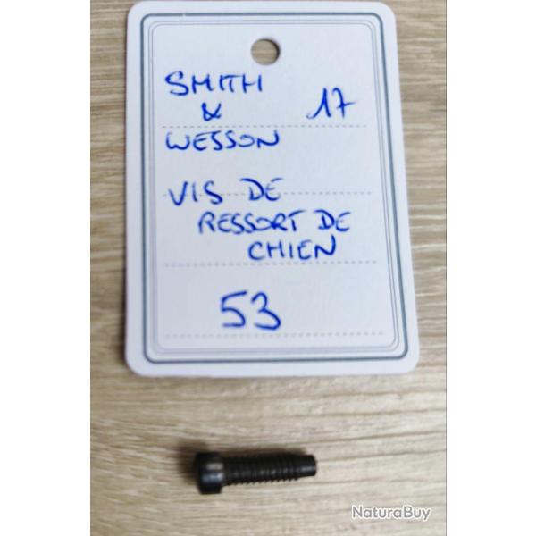 PI�CE SMITH & WESSON MOD 17 - K FRAME - VIS DU RESSORT DE CHIEN