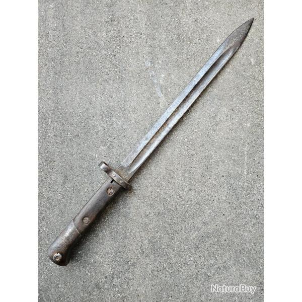 Baionnette VZ24 tchecoslovaque Mauser dat�e de 1926 sans fourreau �tat grenier