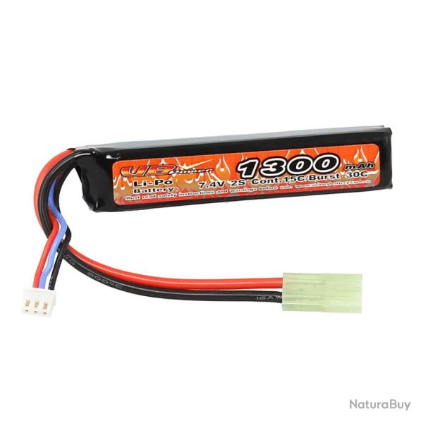 Batterie LiPo 7,4v Stick 1300 mAh (VB Power)