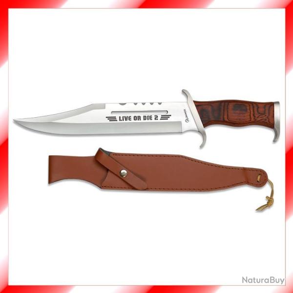 Poignard - inox - lame de 26,3 cm