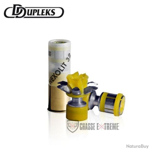 10 Cartouche DDUPLEKS Hexolit 32S Cal 12/70