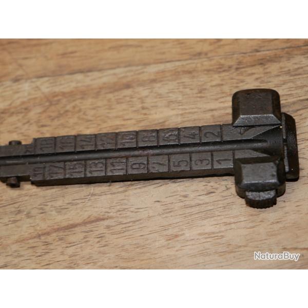 Hausse de MAUSER K98k tat moyen