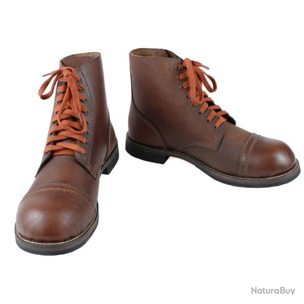 Chaussures Service Shoes US Army - Reproduction Militaria WW2 42