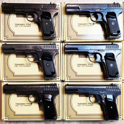 Pistolets TOKAREV TT-30 - Fabrication Russe - Plaquettes Repose Pouce - Calibre 7,62x25 - OFFRE SPEC