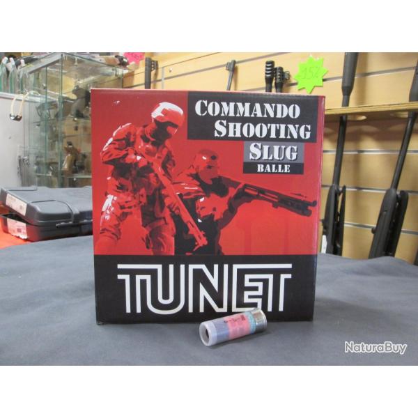 100 cartouches cal 12/67 en 28g balle slug Commando