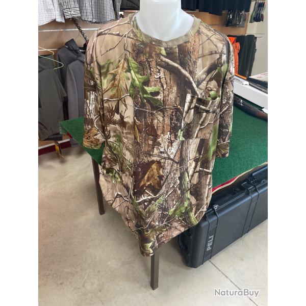 Tee shirt camouflage